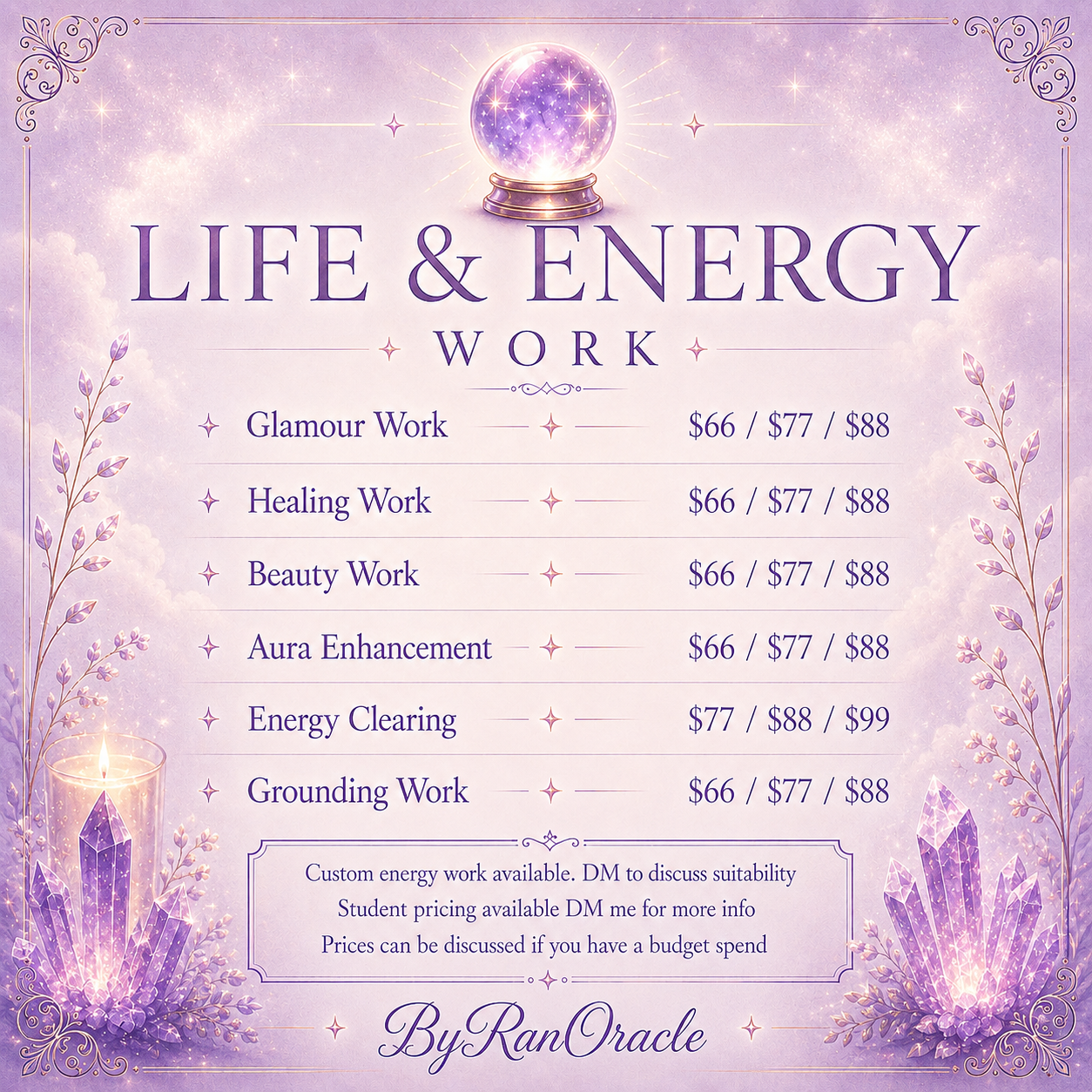 Life & Energy Spells 