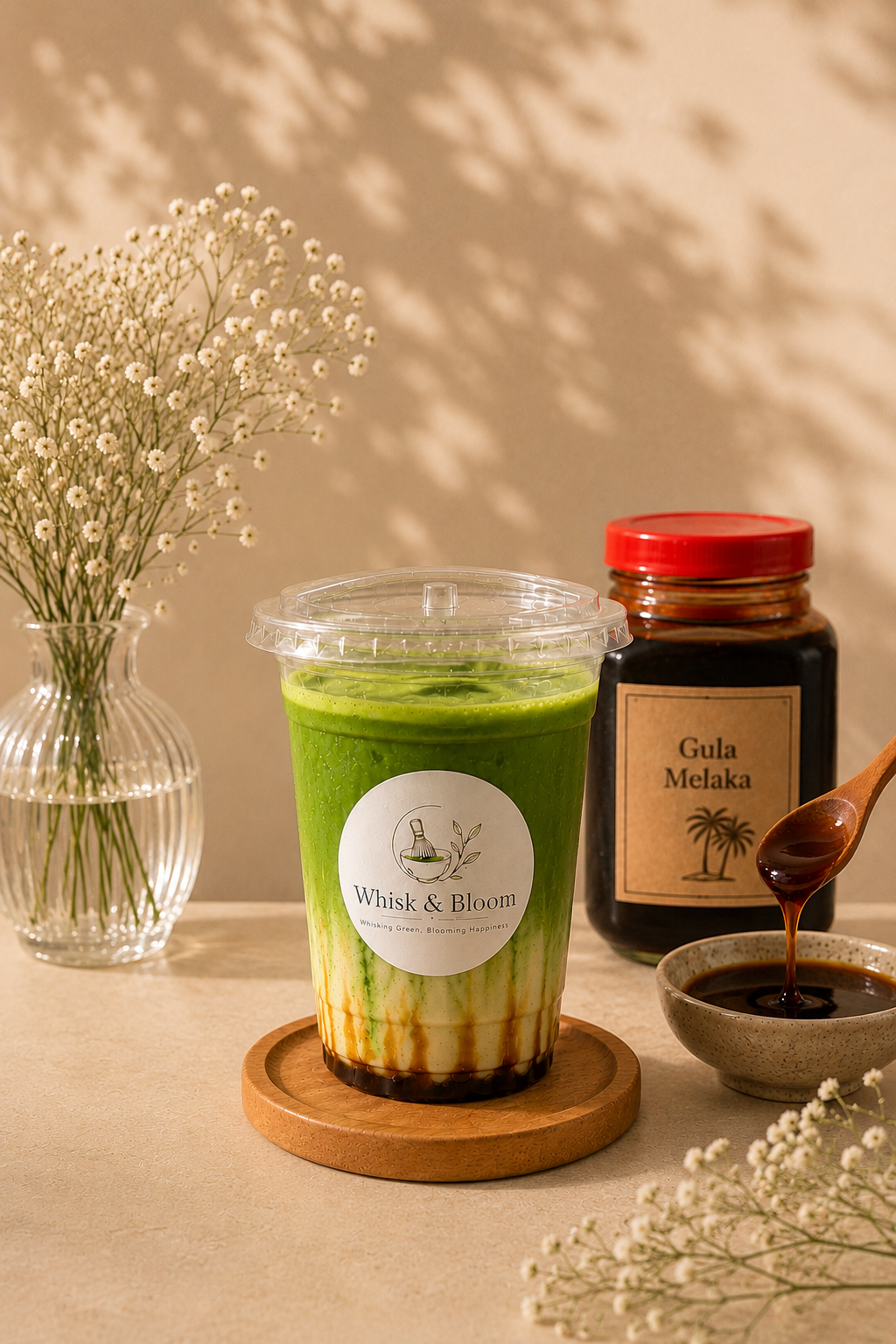 Gula Melaka Matcha Latte