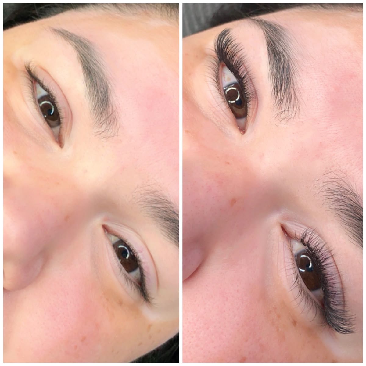 Eyelash extension service
