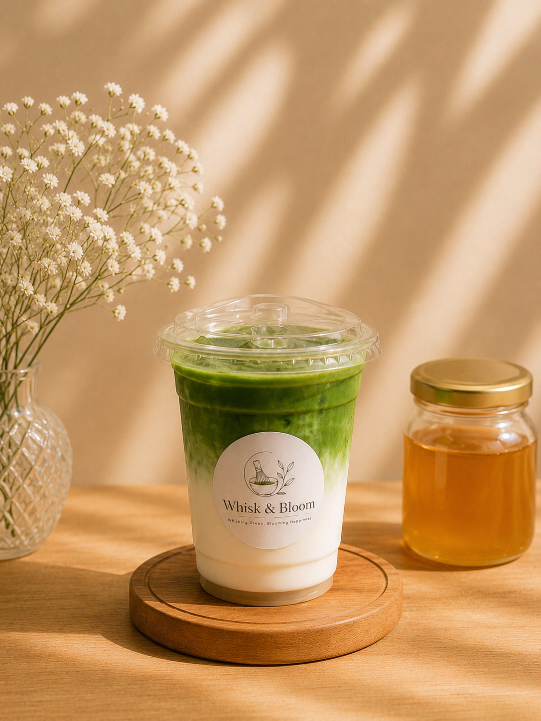 Longana Honey Matcha Latte