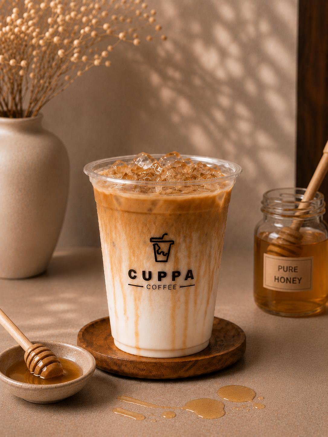 Honey Milk Latte