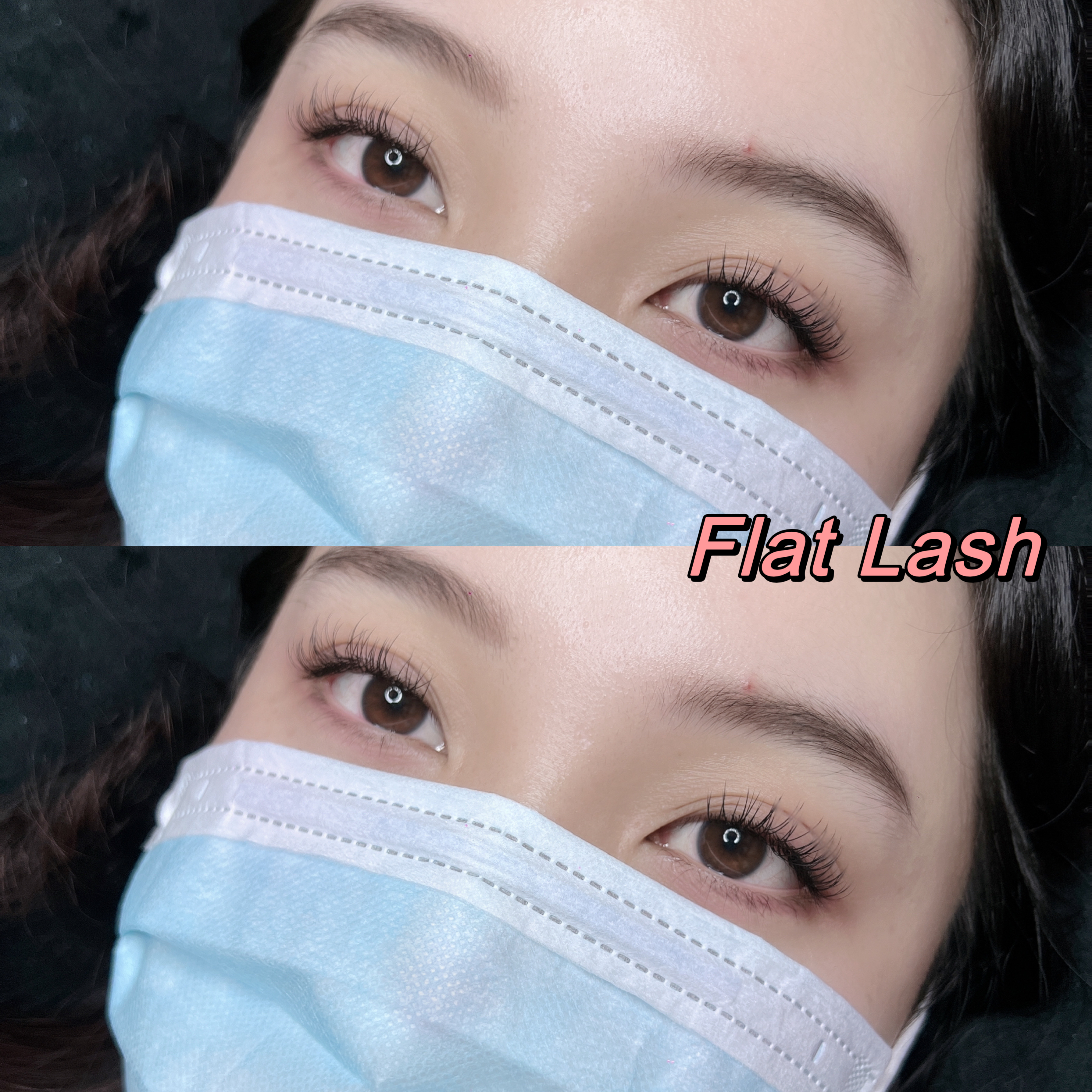 Flat Lash (Lash Extensions)