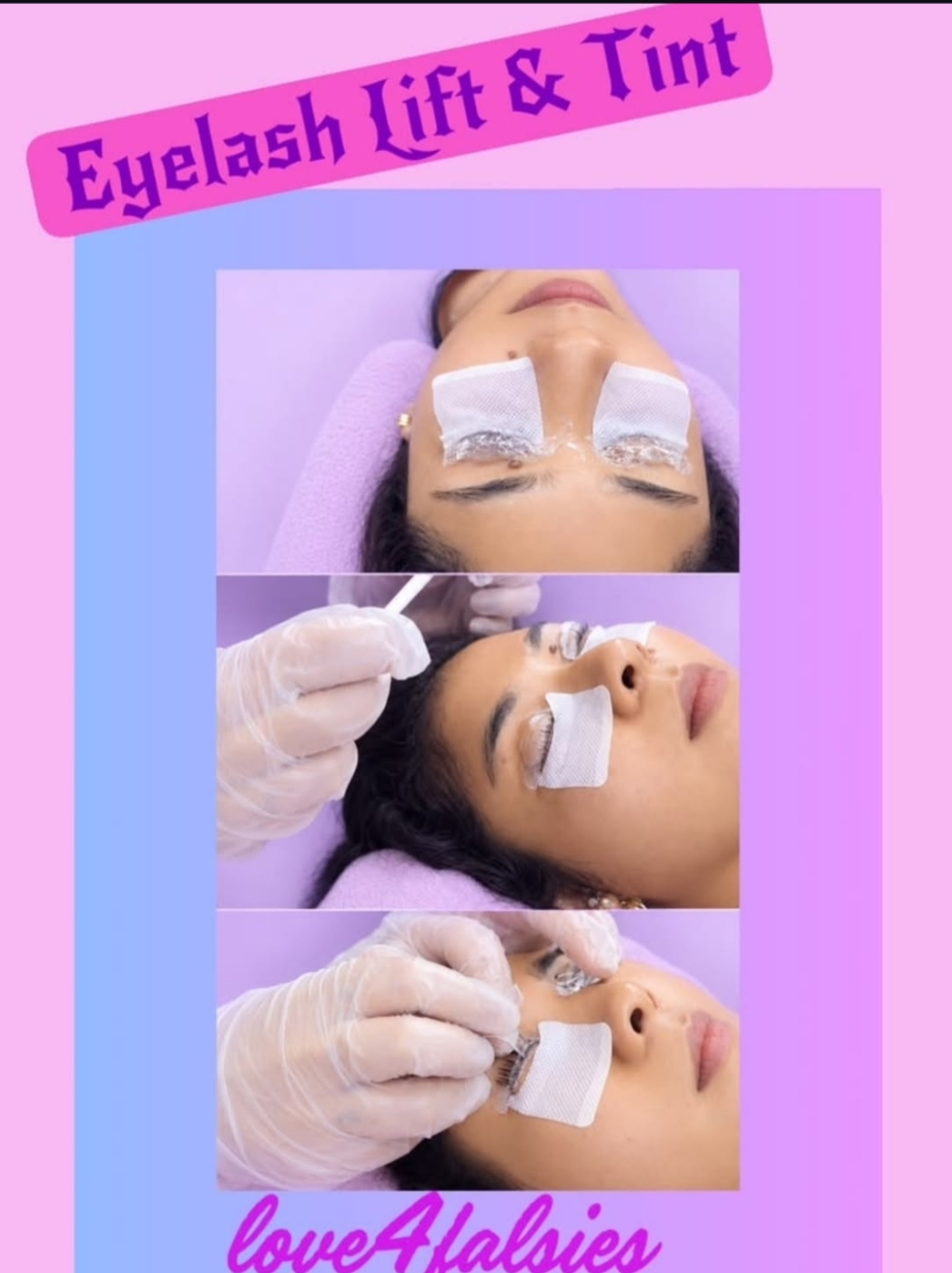 Eyelash Lift &Tint