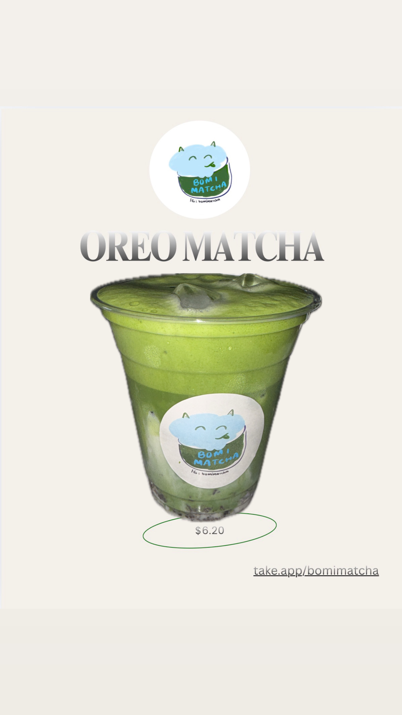 oreo matcha