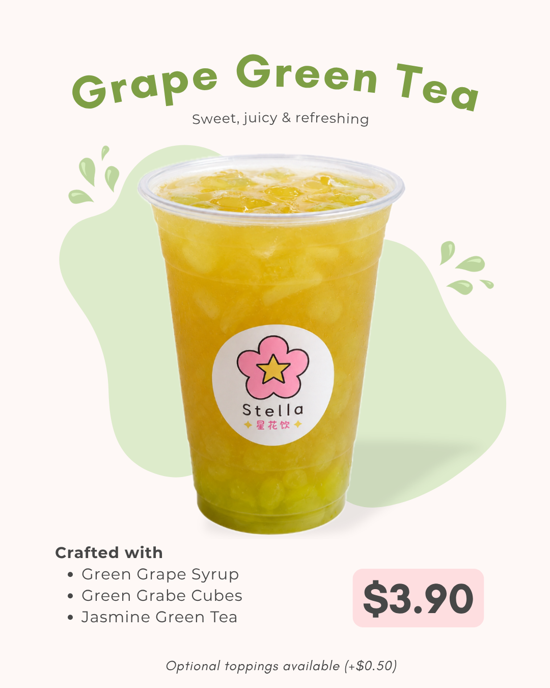 Grape Green Tea