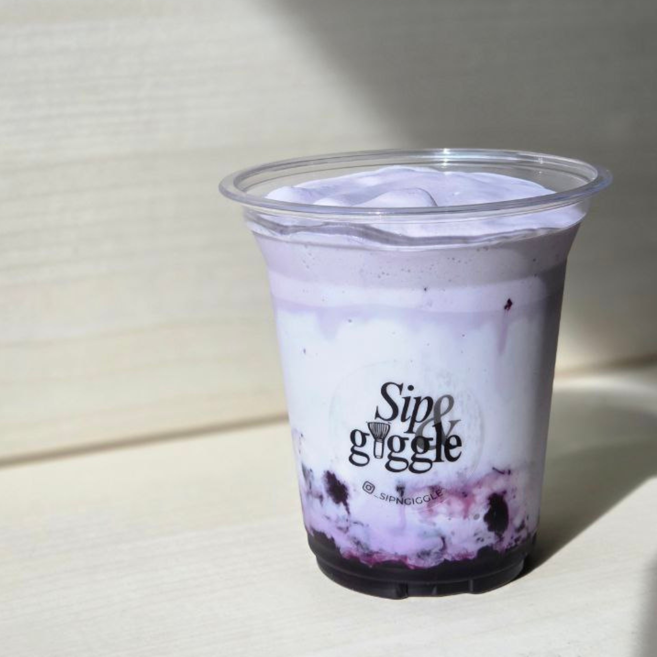 Berry Mochi Latte