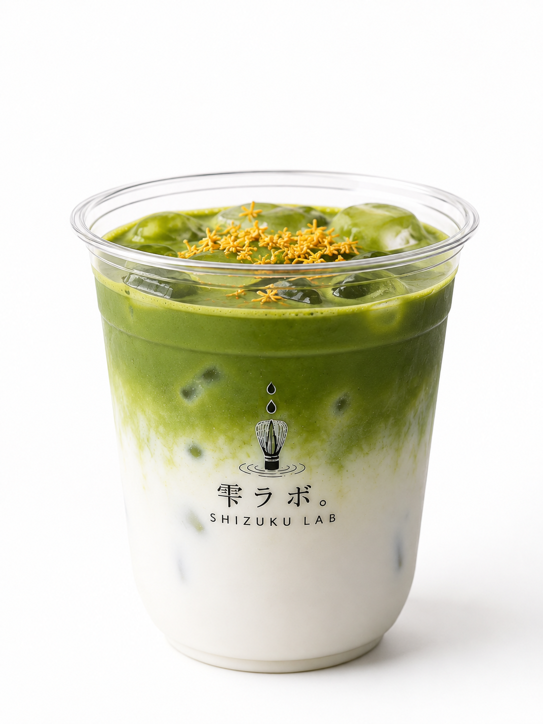 Osmanthus Matcha Latte