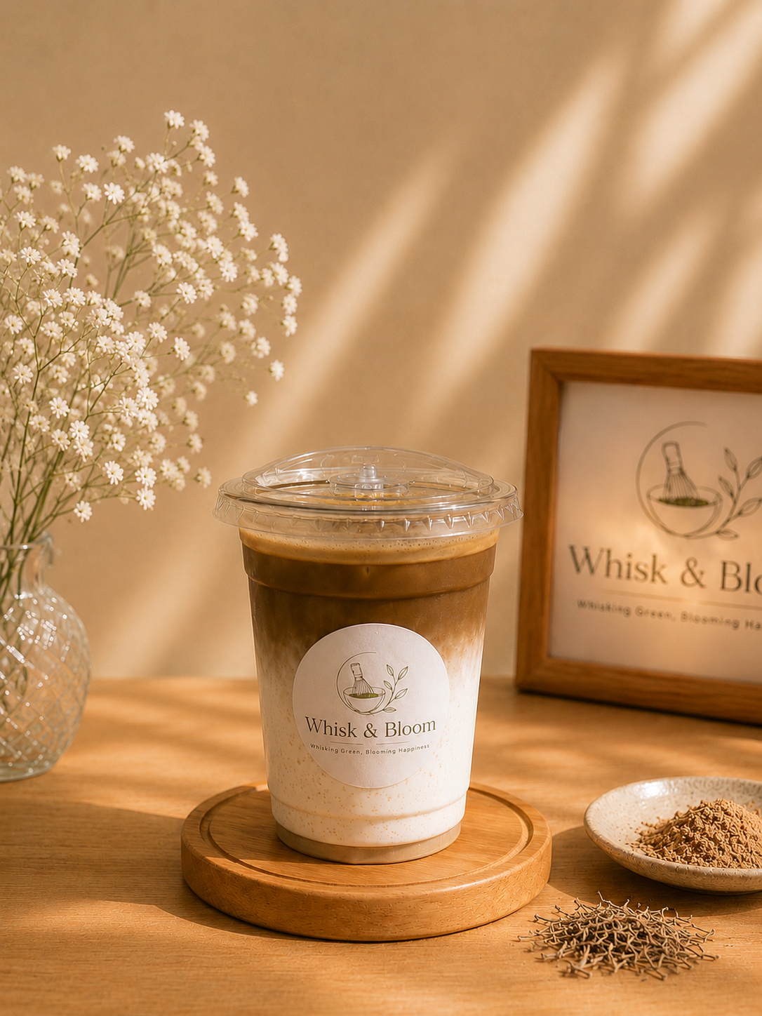Classic Roasted Hojicha Latte