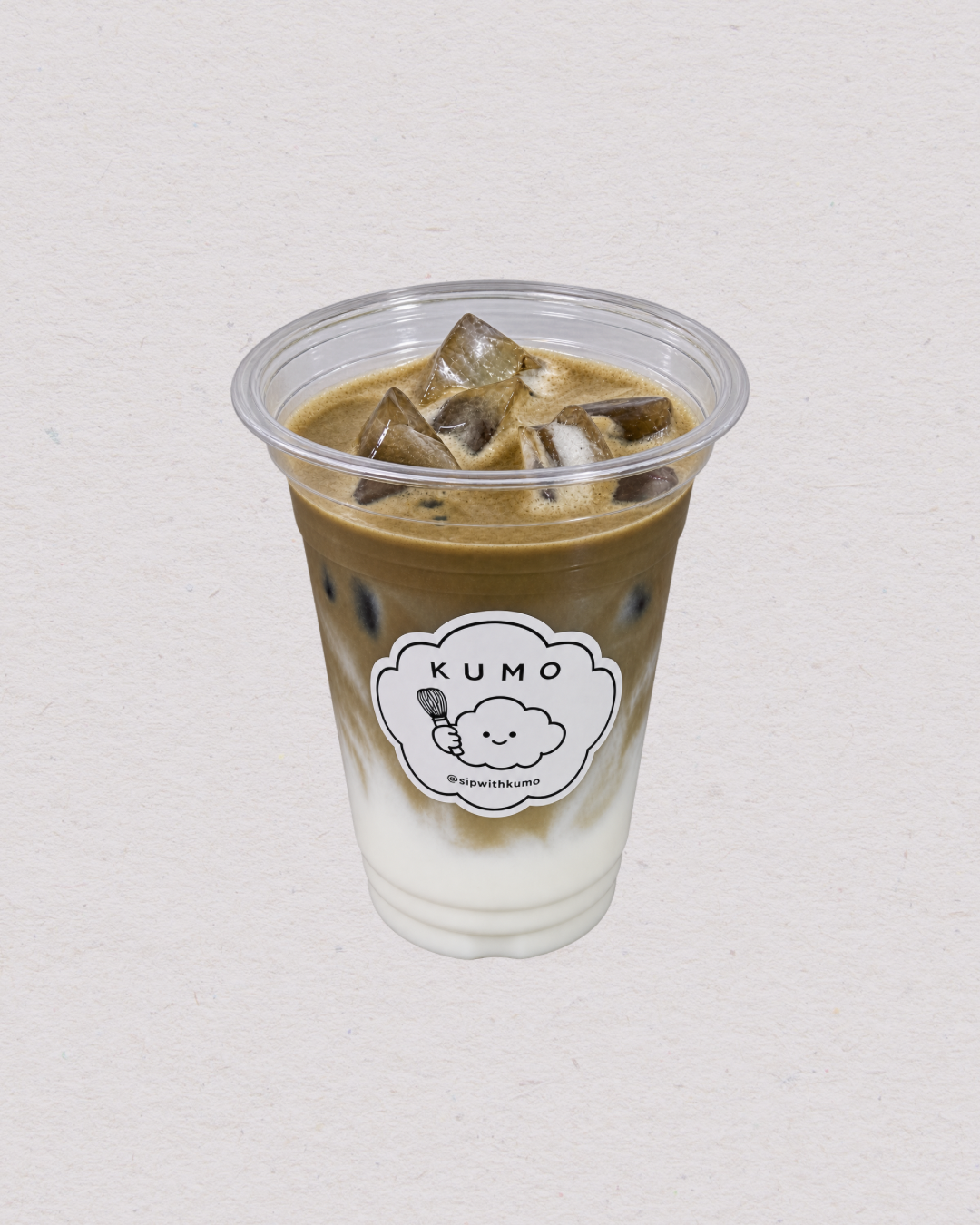 classic hojicha latte
