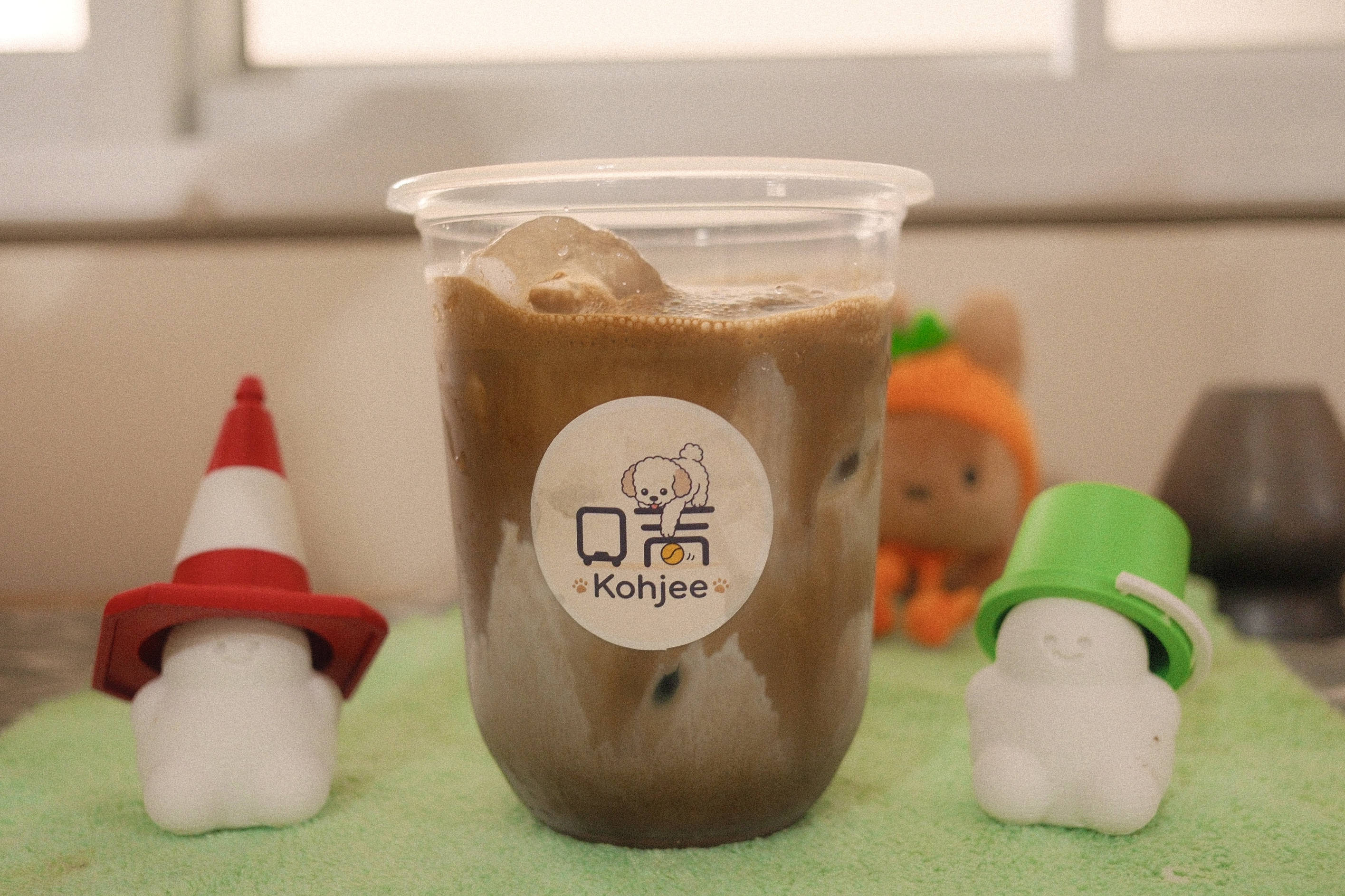 Hojicha latte