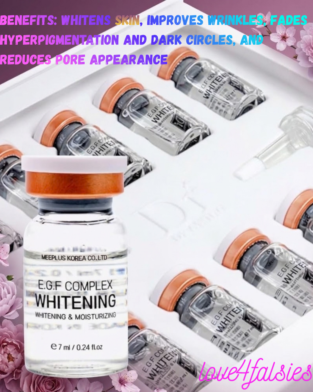 E.G.F Brightening/Whitening Ampoule